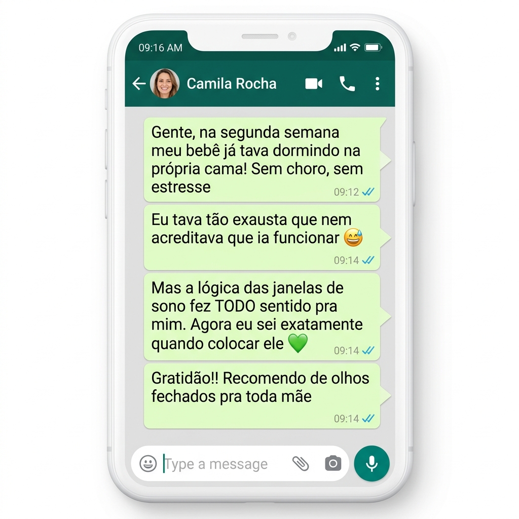 Depoimento WhatsApp Camila